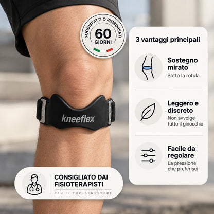 KneeFlex™ | Cinturino sottorotuleo regolabile