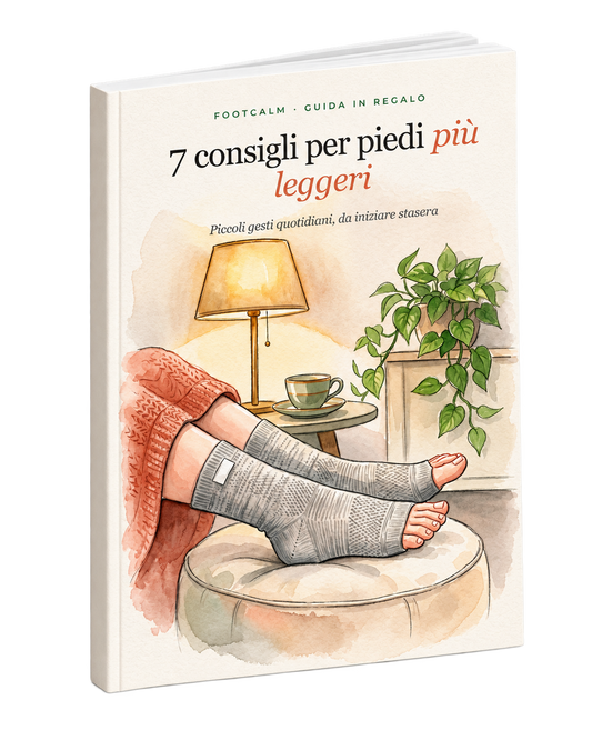 7 consigli per piedi più leggeri | Guida PDF FootCalm
