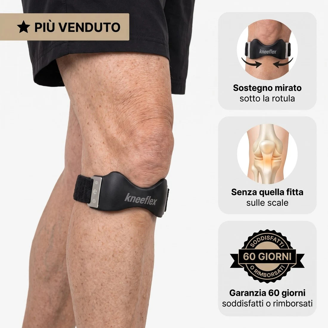 KneeFlex Fascia di Precisione