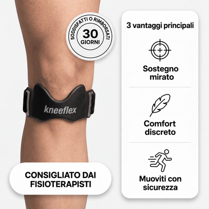 KneeFlex™ | Cinturino sottorotuleo regolabile