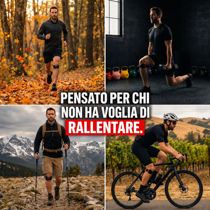 KneeFlex™ | Cinturino sottorotuleo regolabile