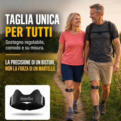 KneeFlex™ | Cinturino sottorotuleo regolabile