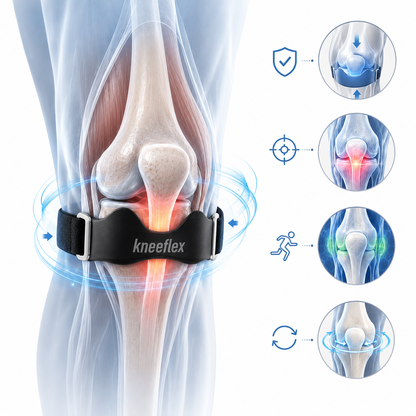 KneeFlex™ | Cinturino sottorotuleo regolabile