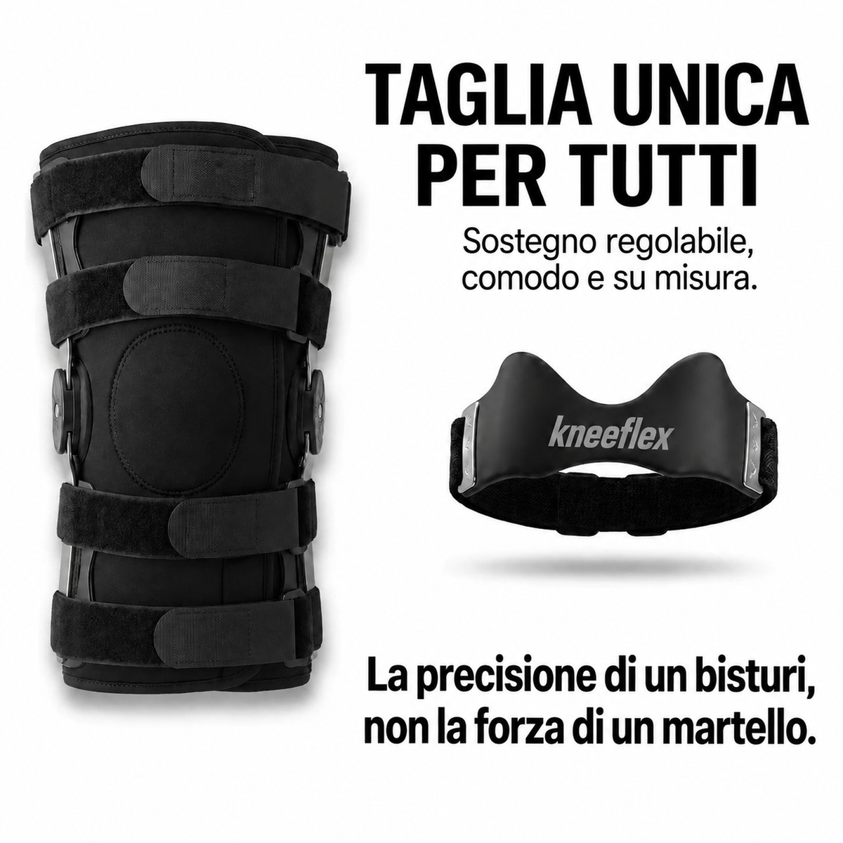 KneeFlex™ | Cinturino sottorotuleo regolabile